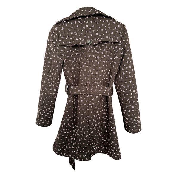 Pink Bow Trench Coat - Picture 2 of 4